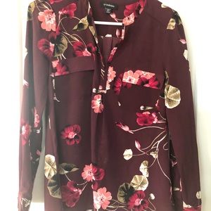 Le Chateau floral blouse